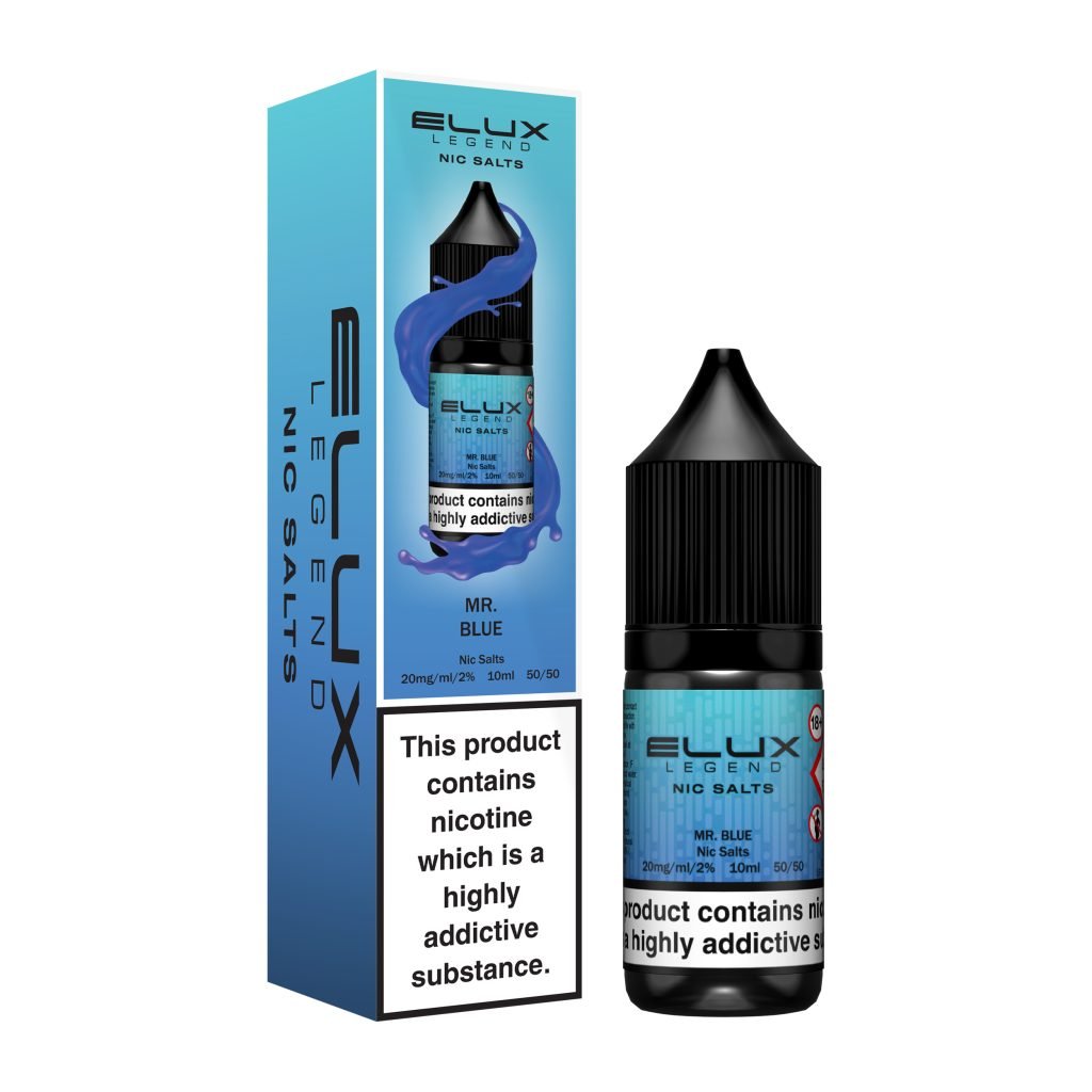 Elux Legend Nic Salts Mr Blue