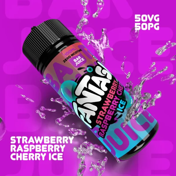 Fantasi Bar juice Strawberry Raspberry Cherry Ice Shortfill Fantasi Bar Juice Fantasi Fantasi Strawberry Raspberry Cherry Ice Shortfill