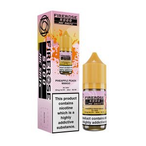 Firerose 5000 Nic Salts Pineapple Peach Mango