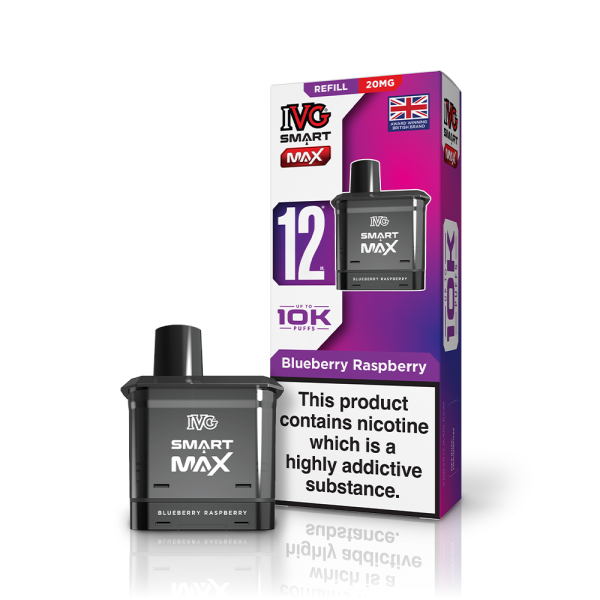 IVG SMART MAX Refill Pods Blueberry Raspberry
