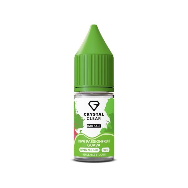 Crystal Clear E-Liquid Kiwi Passionfruit Guava