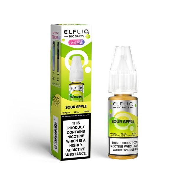 ElfLiq Nic Salts Sour Apple ElfLiq Nic Salts Sour Apple
