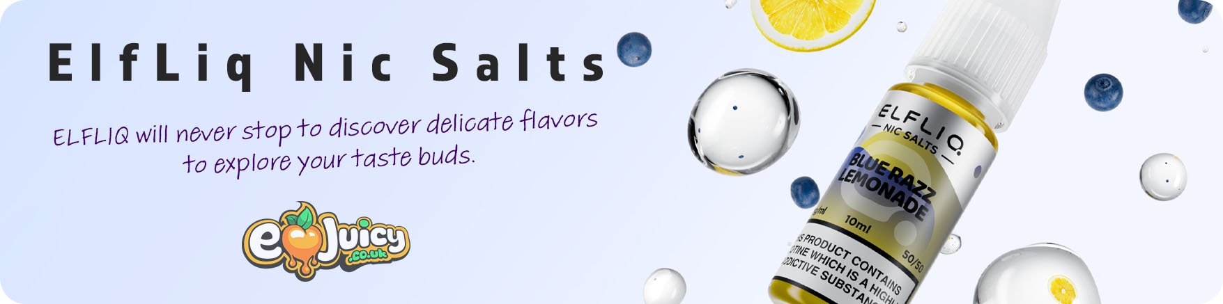 ElfLiq Nic Salts Apple Peach