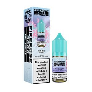 Firerose 5000 Nic Salts Blue Razz Gummy