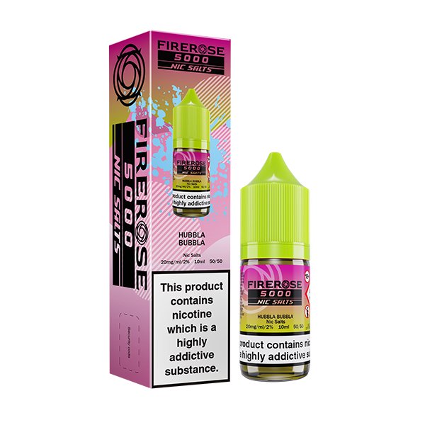 Firerose 5000 Nic Salts Hubbla Bubbla