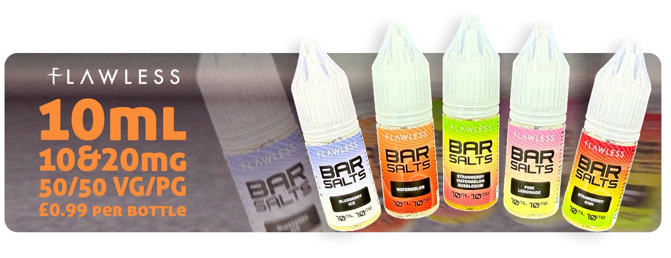 Flawless Bar Salts Strawberry Kiwi Nic Salt
