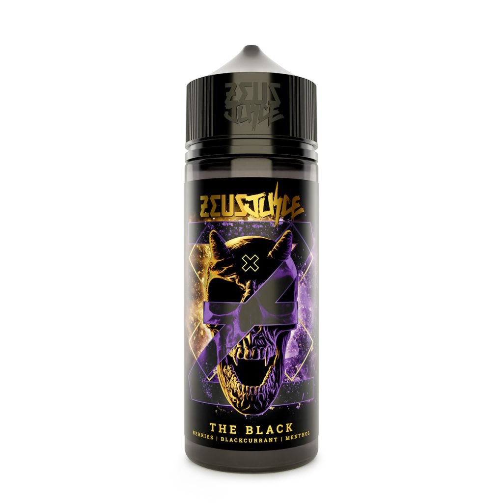 The Black Zeus Juice 100ml Shortfill