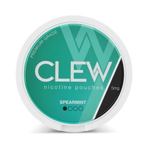 clew nicotine pouches spearmint