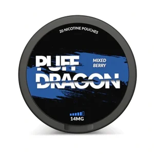 Puff Dragon nicotine pouches mixed berry