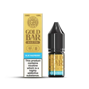 Gold Bar Blue Raspberry Nic Salts e-liquid