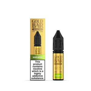 Gold Bar Sour Apple Nic Salts e-liquid